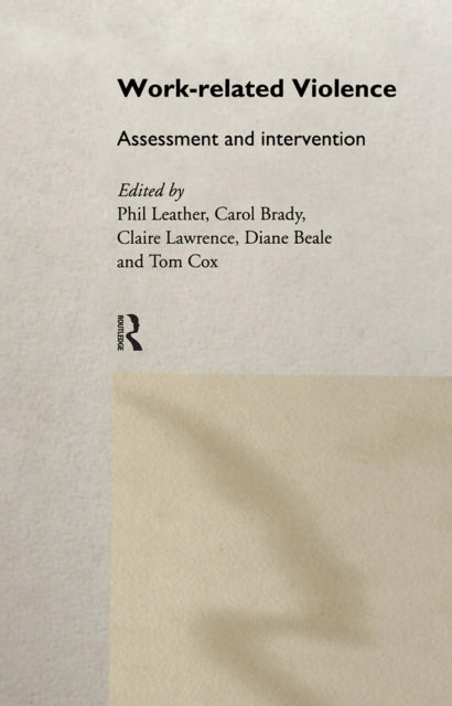 Book cover of: Work-Related Violence. By: Phil Leather