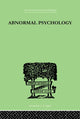 Book cover of: Abnormal Psychology. By: Isador CORIAT