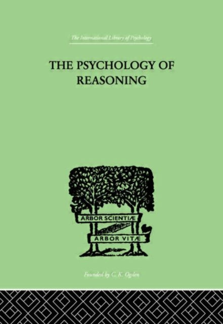 Book cover of: Psychology of Reasoning. By: Eugeni Rignano