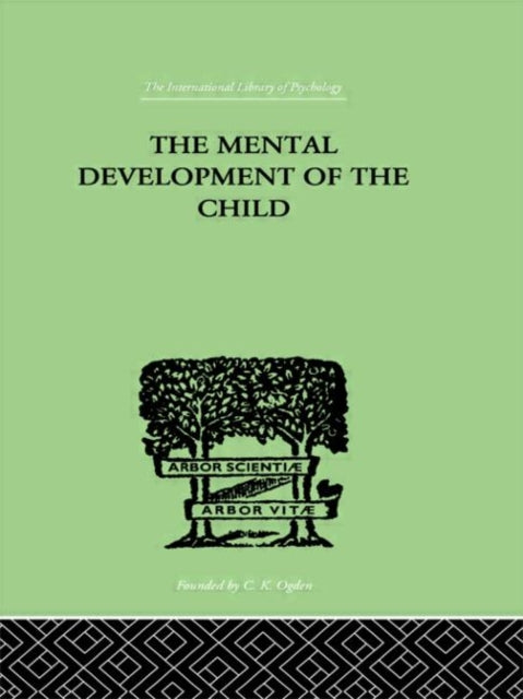 Book cover of: Mental Development of the Child. By: Karl Buhler