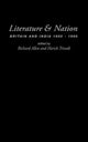 Book cover of: Literature and Nation. By: Richard Allen