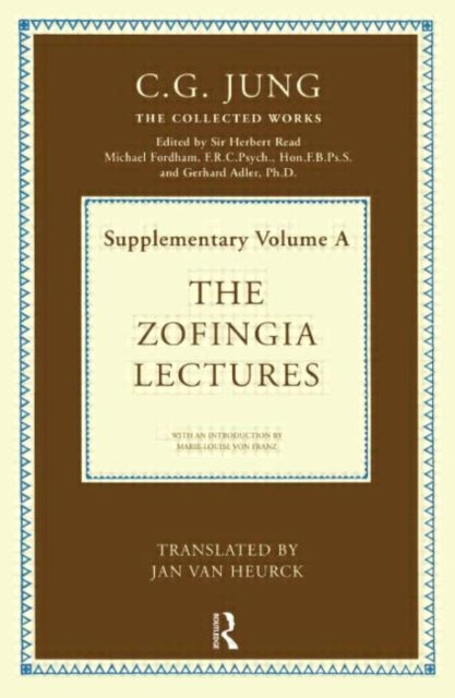 Book cover of: Zofingia Lectures. By: Carl Gustav Jung