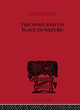 Book cover of: Mind and its Place in Nature. By: C.D. Broad