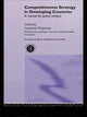 Book cover of: Competitiveness Strategy in Developing Countries. By: G. Wignaraja