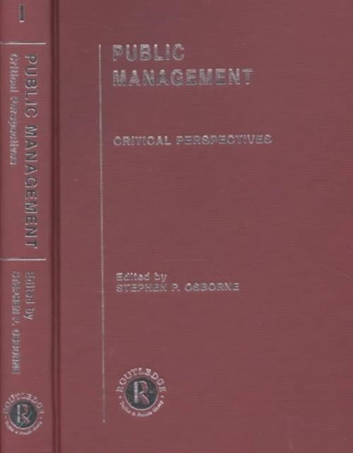 Book cover of: Public Management. By: S. Osborne