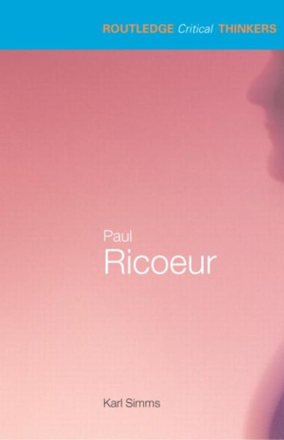 Book cover of: Paul Ricoeur. By: Karl Simms