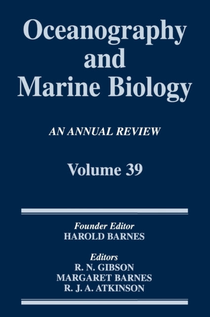 Book cover of: Oceanography and Marine Biology