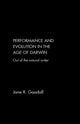 Book cover of: Performance and Evolution in the Age of Darwin