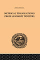 Book cover of: Metrical Translations from Sanskrit Writers. By: J. Muir