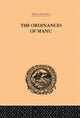 Book cover of: Ordinances of Manu. By: Arthur Burnell
