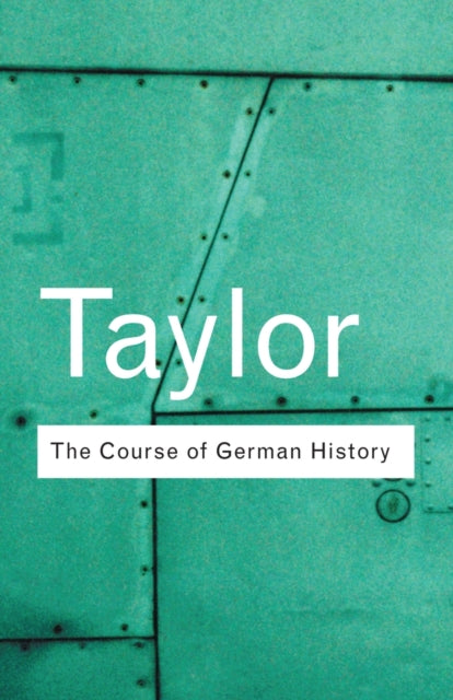 Book cover of: Course of German History