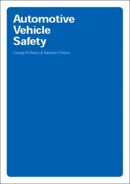Book cover of: Automotive Vehicle Safety