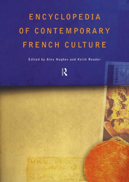 Book cover of: Encyclopedia of Contemporary French Culture