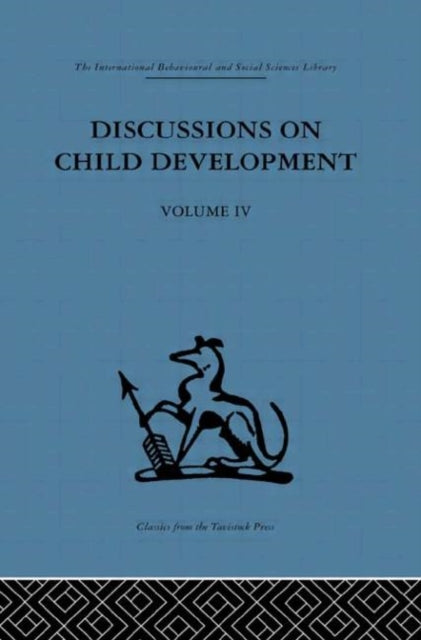 Book cover of: Discussions on Child Development. By: Barbel Inhelder