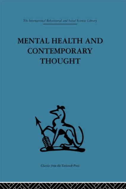 Book cover of: Mental Health and Contemporary Thought. By: Robert H. Ahren