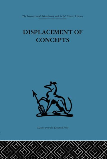 Book cover of: Displacement of Concepts. By: Donald Schon