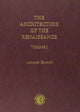 Book cover of: Architecture of the Renaissance. By: Leonar Benevolo