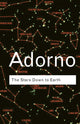 Book cover of: Stars Down to Earth. By: Theodor W. Adorno