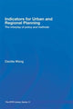 Book cover of: Indicators for Urban and Regional Planning. By: Cecilia Wong