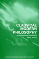Book cover of: Classical Modern Philosophy. By: Jeffrey Tlumak