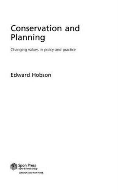 Book cover of: Conservation and Planning
