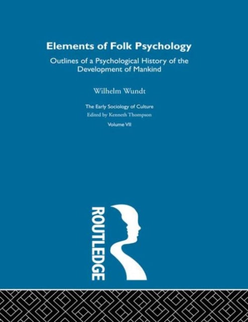 Book cover of: Elements of Folk Psychology V7. By: Wilhelm Wundt