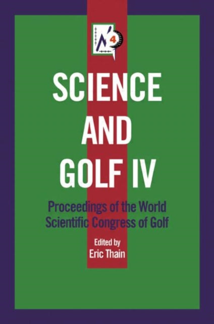 Book cover of: Science and Golf IV. By: Eric Thain