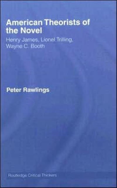 Book cover of: American Theorists of the Novel. By: Peter Rawlings