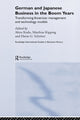 Book cover of: German and Japanese Business in the Boom Years. By: Akira Kudo