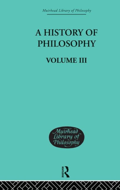 Book cover of: History of Philosophy. By: Johann Erdmann