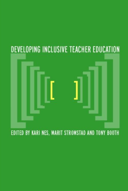Book cover of: Developing Inclusive Teacher Education