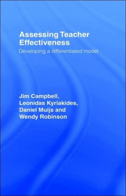 Book cover of: Assessing Teacher Effectiveness. By: Jim Campbell