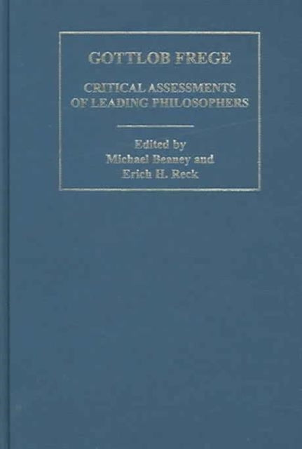 Book cover of: Gottlob Frege