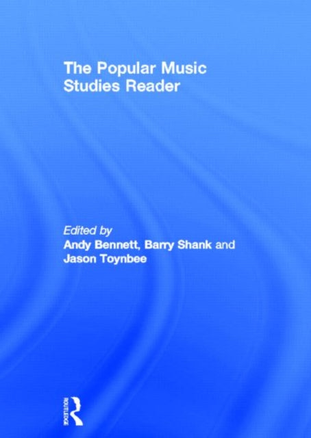 Book cover of: Popular Music Studies Reader