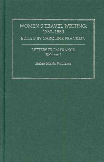 Book cover of: Womens Travel Writing 1750-1850. By: C. Franklin