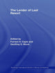 Book cover of: Lender of Last Resort. By: Forrest H. Capie