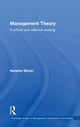 Book cover of: Management Theory. By: Nanette Monin