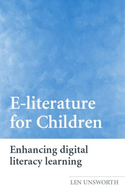 Book cover of: E-literature for Children