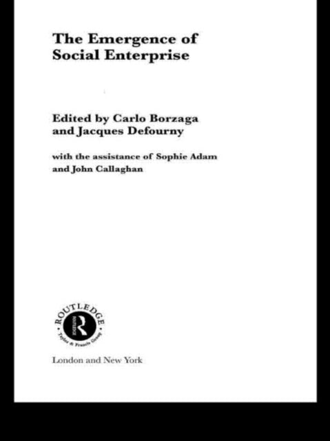 Book cover of: Emergence of Social Enterprise. By: Carlo Borzaga
