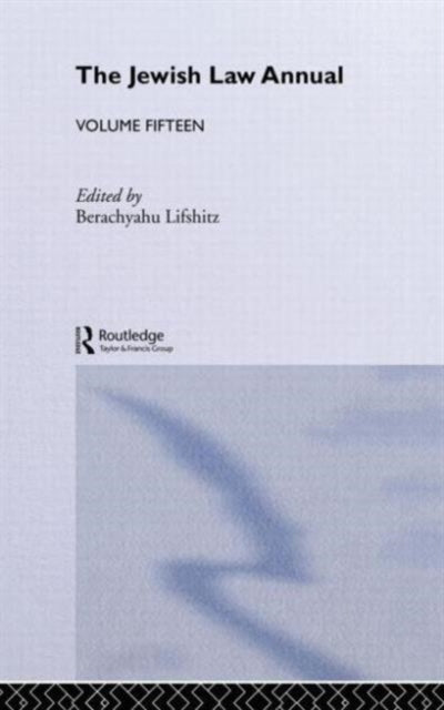 Book cover of: Jewish Law Annual Volume 15. By: Inst Of Jewish