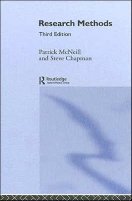 Book cover of: Research Methods