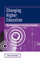 Book cover of: Changing Higher Education. By: P. Ashwin