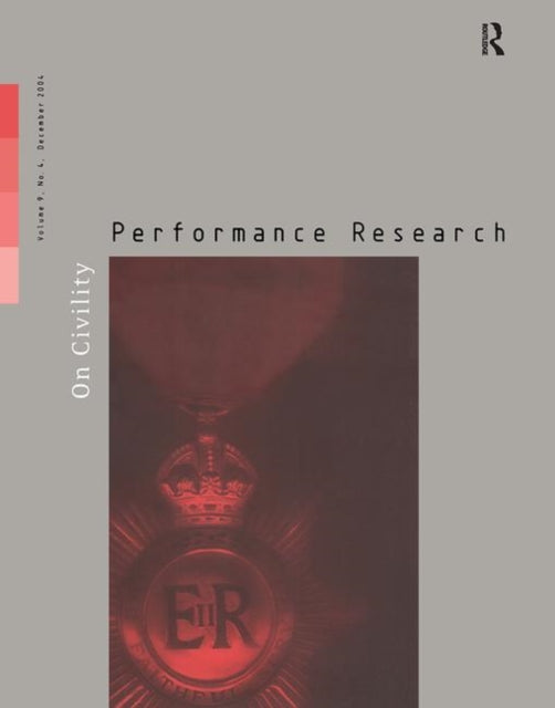 Book cover of: Performance Research 9:4 Dec 2
