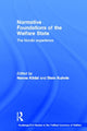 Book cover of: Normative Foundations of the Welfare State. By: Nanna Kildal