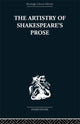 Book cover of: Artistry of Shakespeare's Prose. By: Brian Vickers