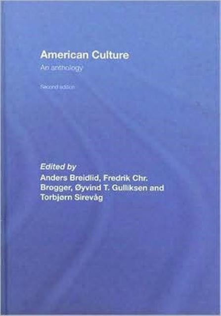 Book cover of: American Culture. By: Breidlid/Gullik