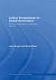 Book cover of: Critical Perspectives on Global Governance. By: Jean Grugel