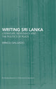 Book cover of: Writing Sri Lanka. By: Minoli Salgado, Minoli