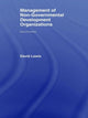 Book cover of: Management of Non-Governmental Development Organizations. By: Lewis