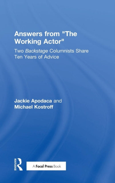 Book cover of: Answers from The Working Actor. By: Martin Gilbert